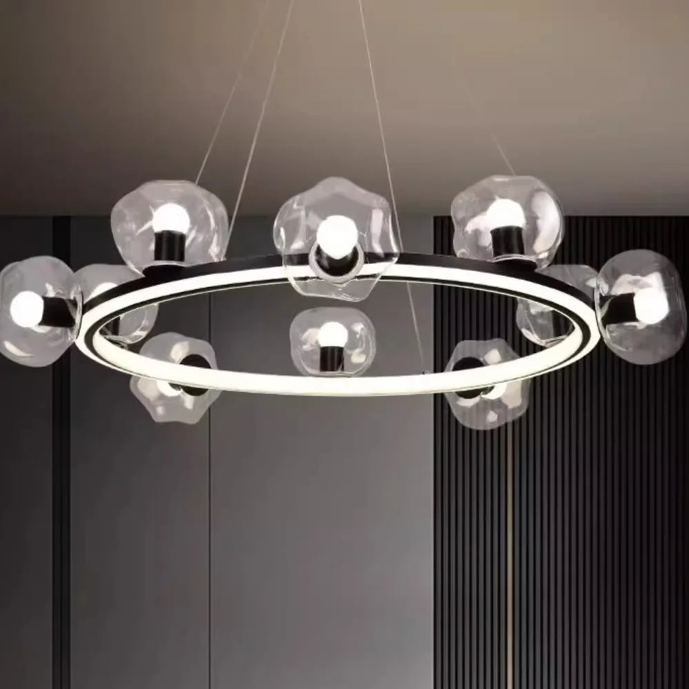 Nordic LED Chandelier Lighting Dining Living Room Bubble