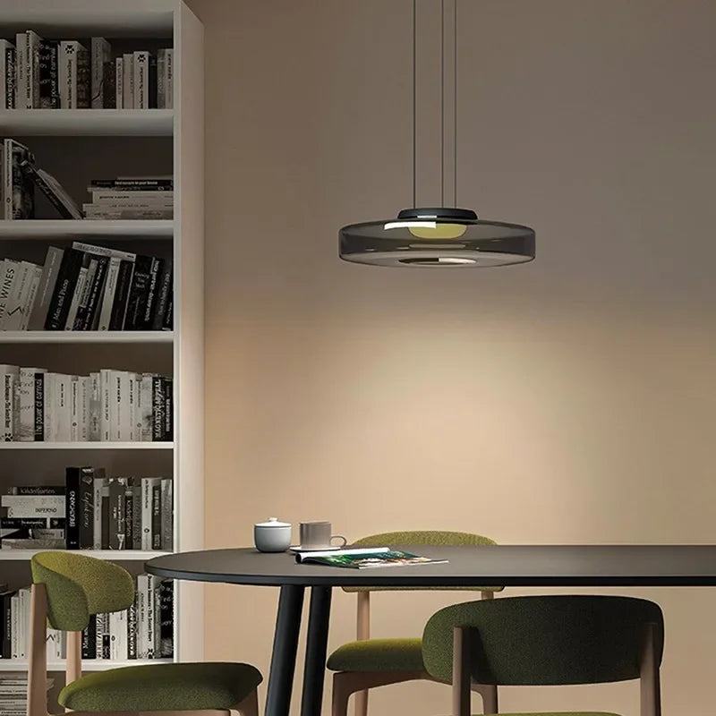 Glass Pendant Light Fixture Lighting Kitchen Island Ceiling