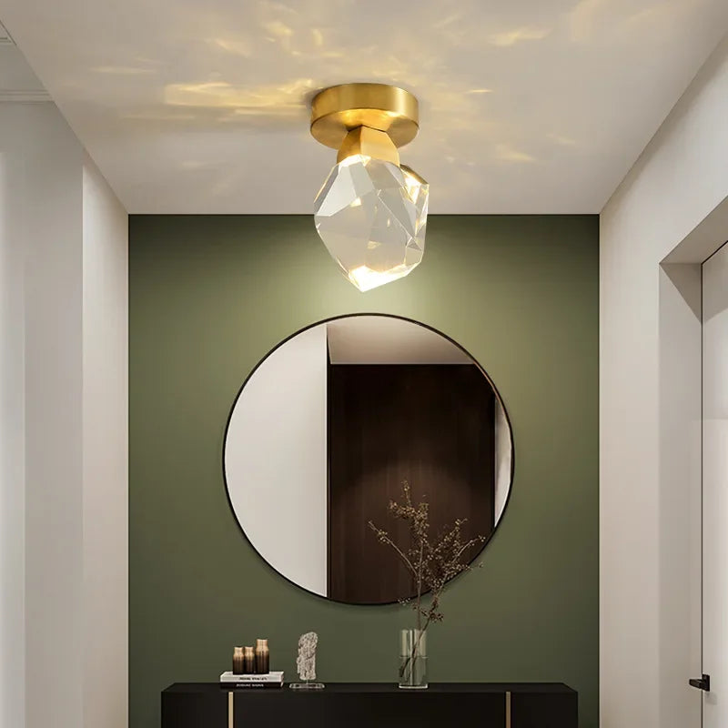 LED Wall Lamp Nordic Gold Minimalist