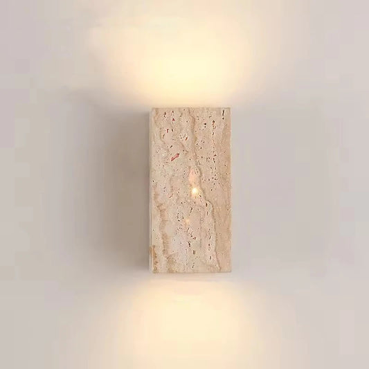 Cuboid Stone LED Wall Lamp 3000K