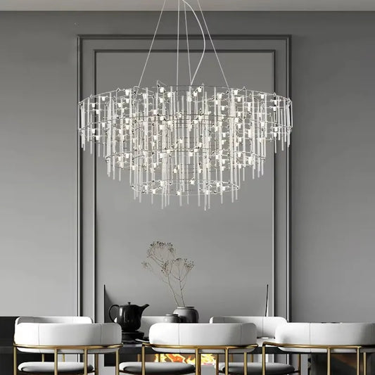 Silver Novelty Chandelier