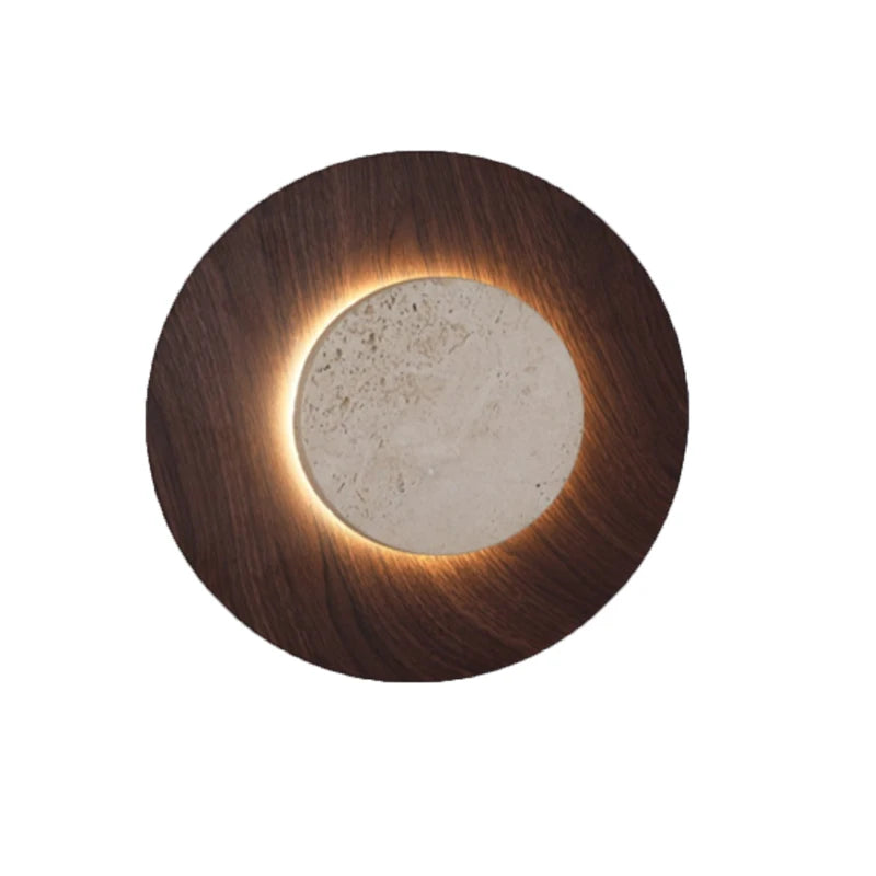 Atmosphere LED Wall Light Natural Stone Home Art Deco