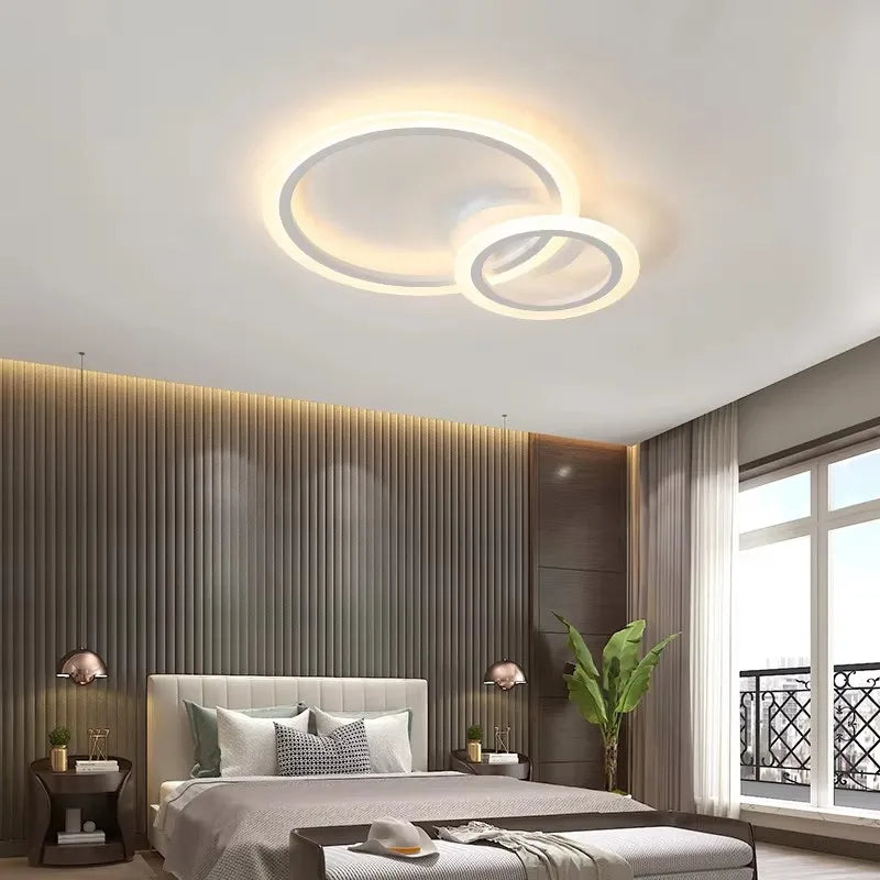 Simple LED Ceiling Light Dining Living Room Acrylic Round