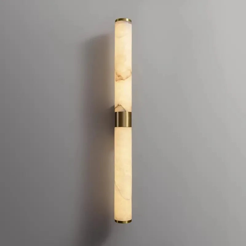 Spanish Natural Marble LED Wall Light Gold Copper