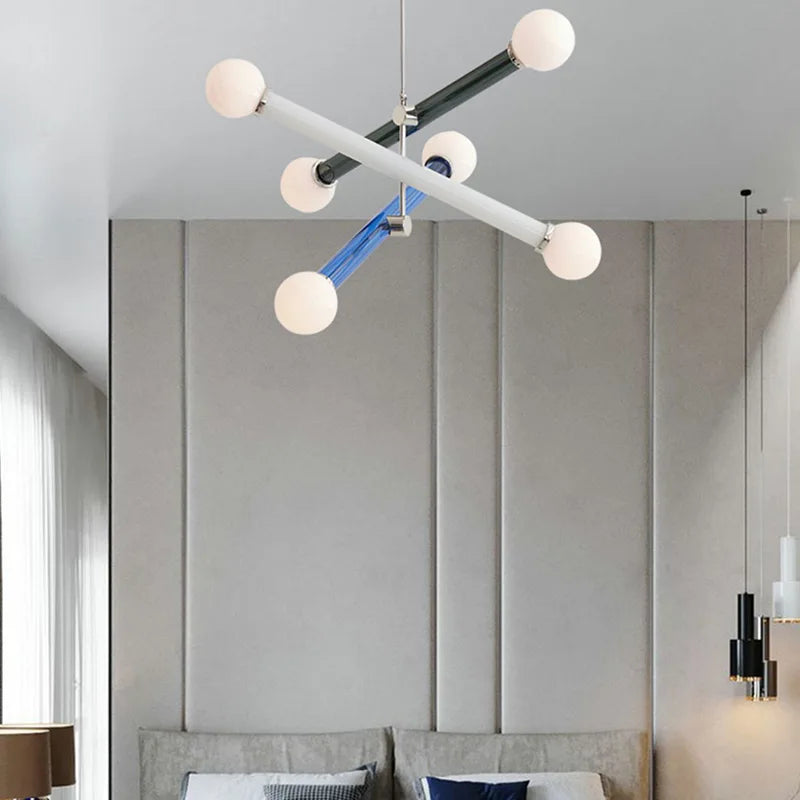Minimalist Colorful Chandelier