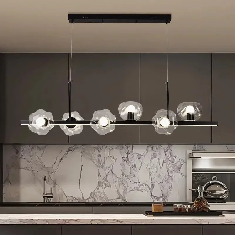 Nordic LED Chandelier Lighting Dining Living Room Bubble