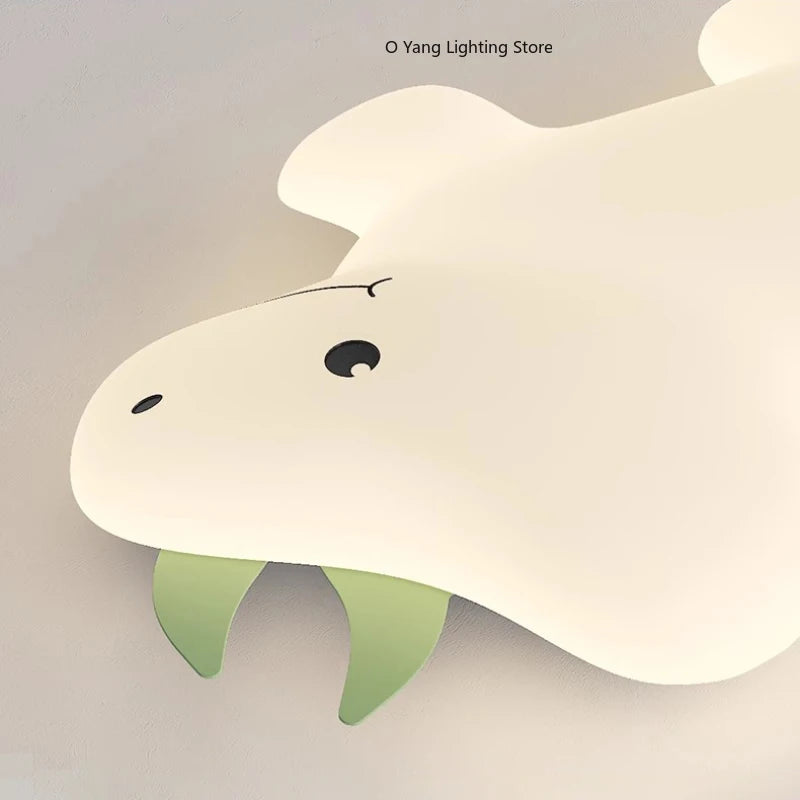 Dinosaur Ceiling Light Tyrannosaurus Triceratops Lamp Cute