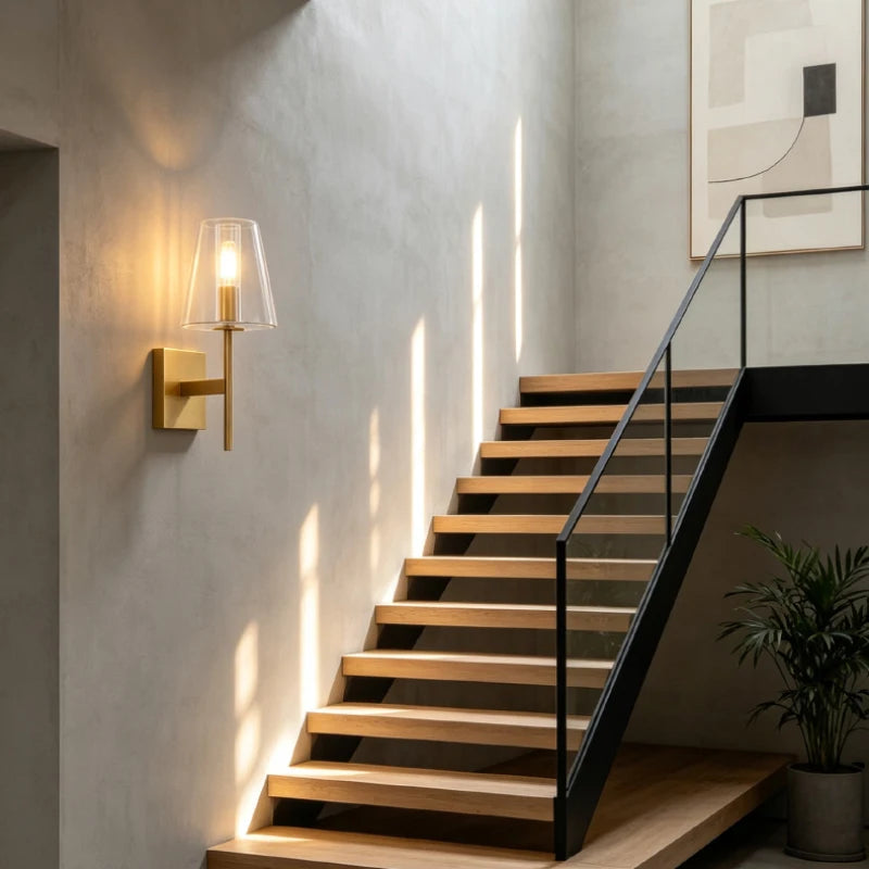 American Retro Minimalist Pure Wall Lamps