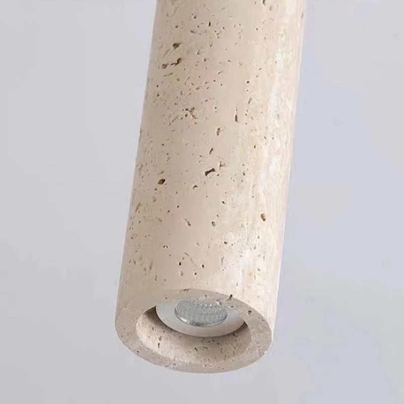 Cylindrical Natural Stone Ceiling