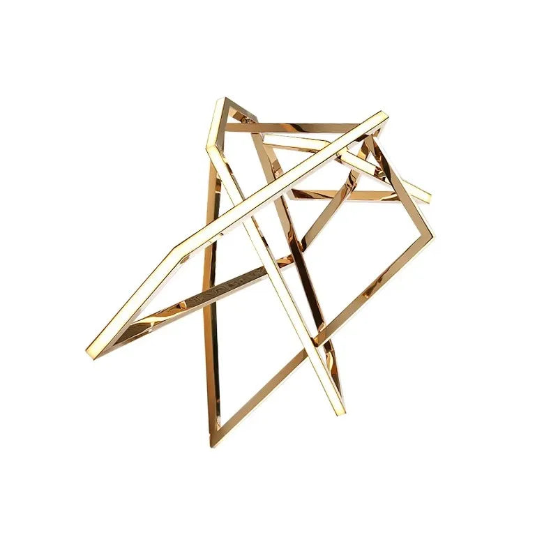 Stainless Steel Creative LED Wall Light Living Room TV