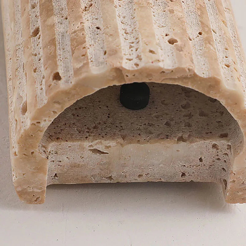Three-Dimensional Natural Stone Wall Light Outdoor 3000K