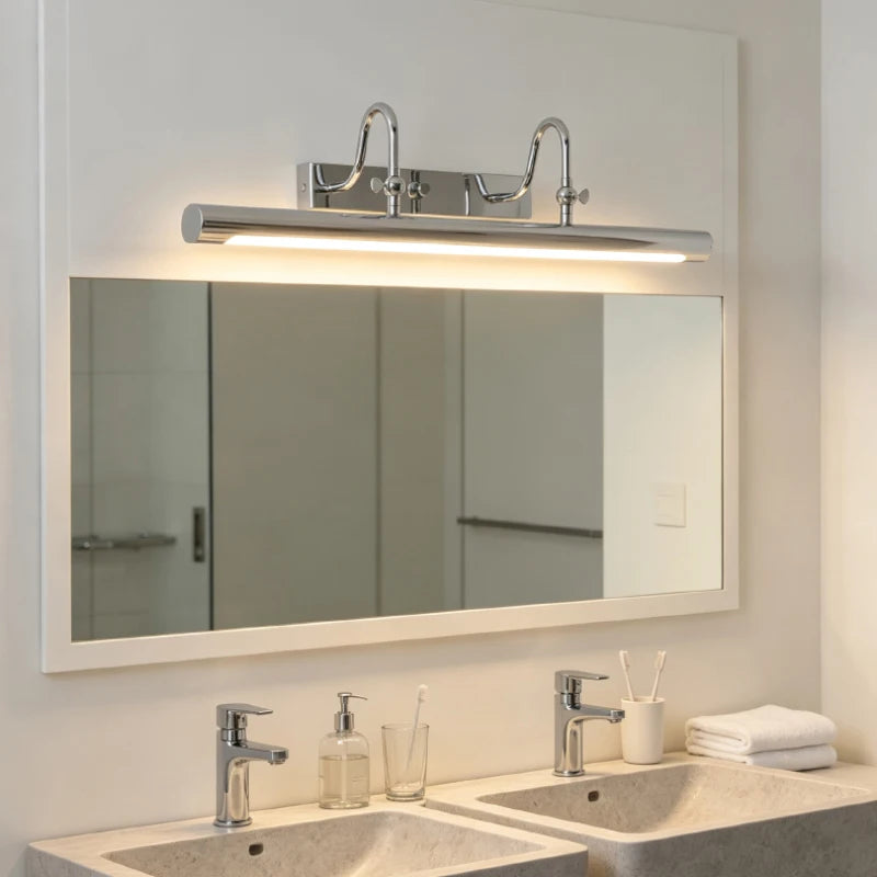 Minimalist Industrial Bathroom Mirror Headlight Wall Lamps
