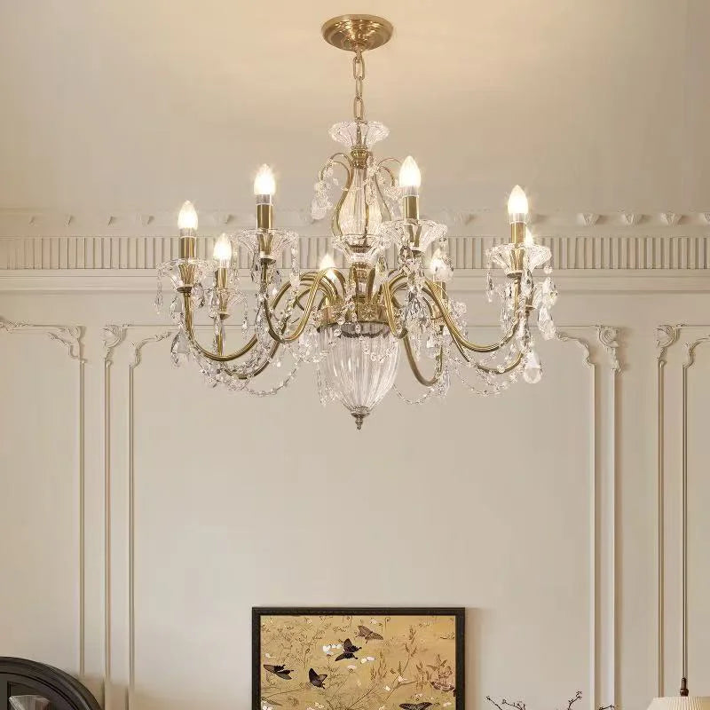 American Candle E14 Chandelier French Royal