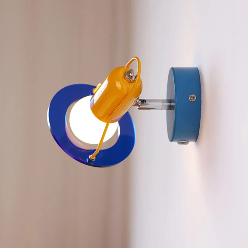 Novelty Colorful Wall Light Chain Switch Lovely Sconce