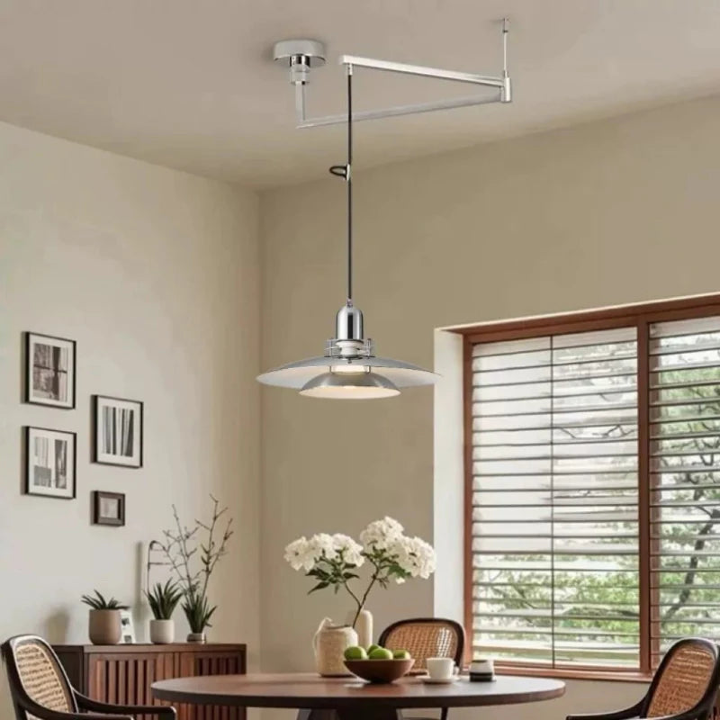 Chrome Metal Pendant