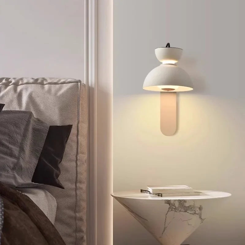 Nordic Bedside Hand Scan Sensor Wall Scones Minimalism Metal