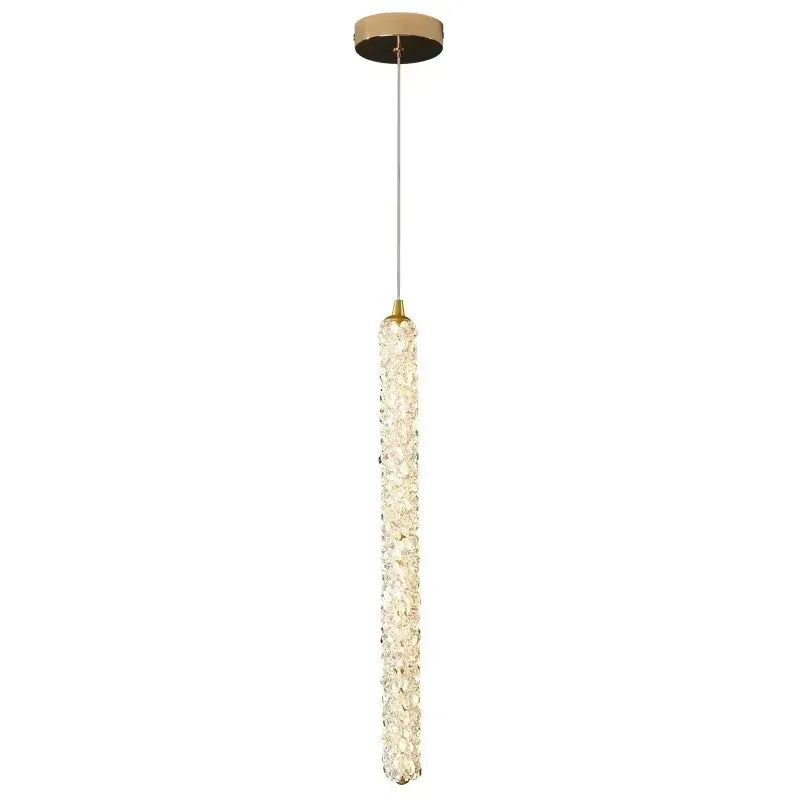 Bedside LED Luminaires Crystal Pendant Lights Sofa