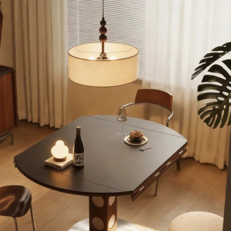 French Fabric Bedroom Dining Room Chandelier Retro