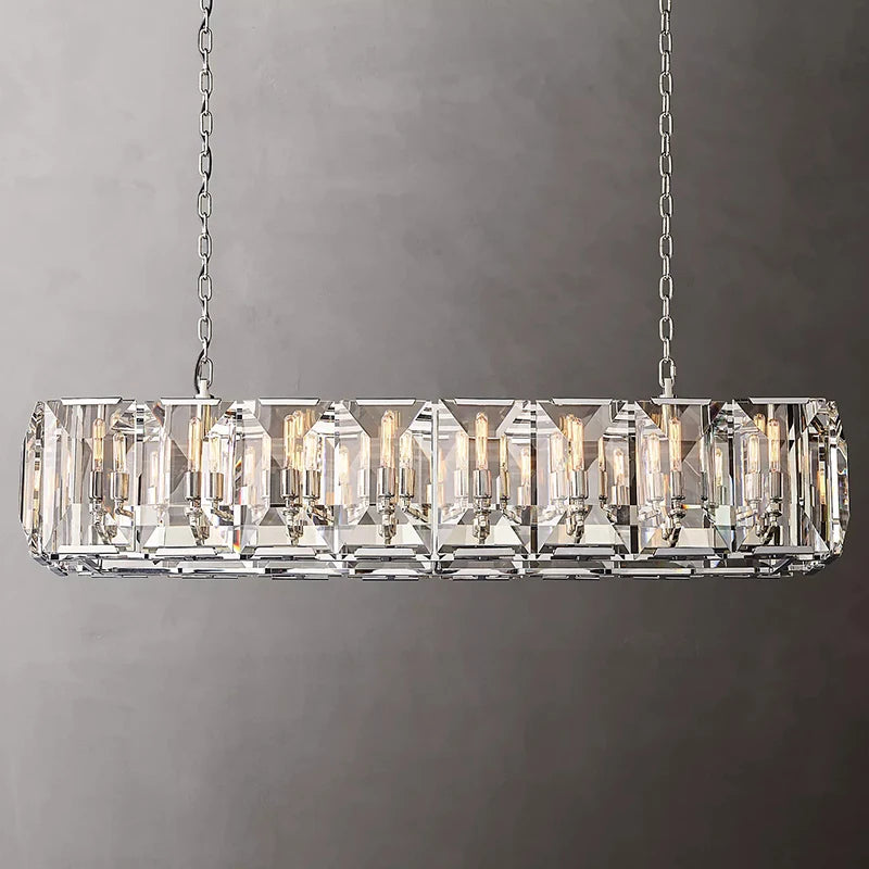 Vintage American LED Black Crystal Designer