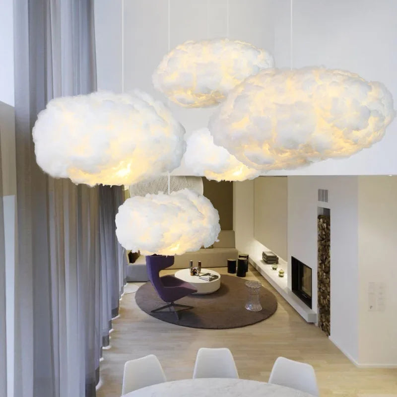 Modern Pendant Lamp Led Hanging Lighting Fixture Living