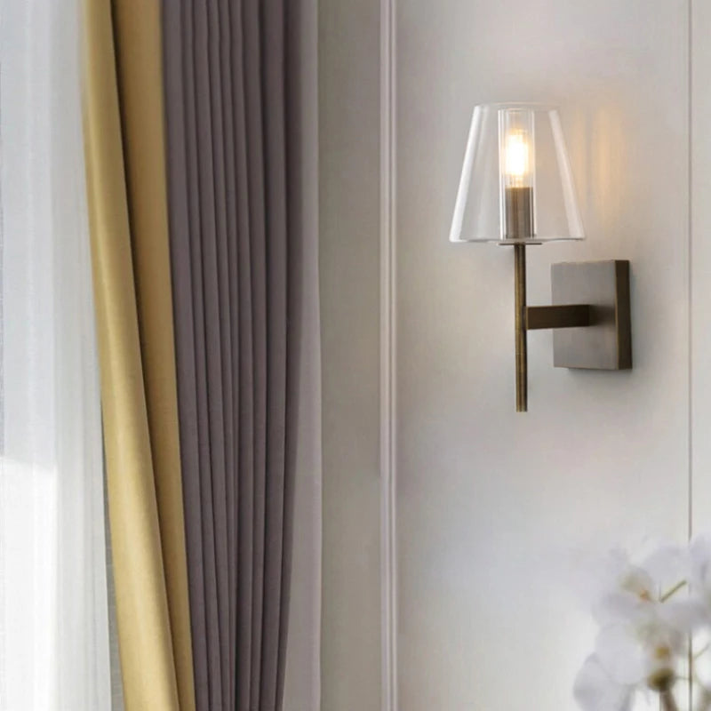 American Retro Minimalist Pure Wall Lamps