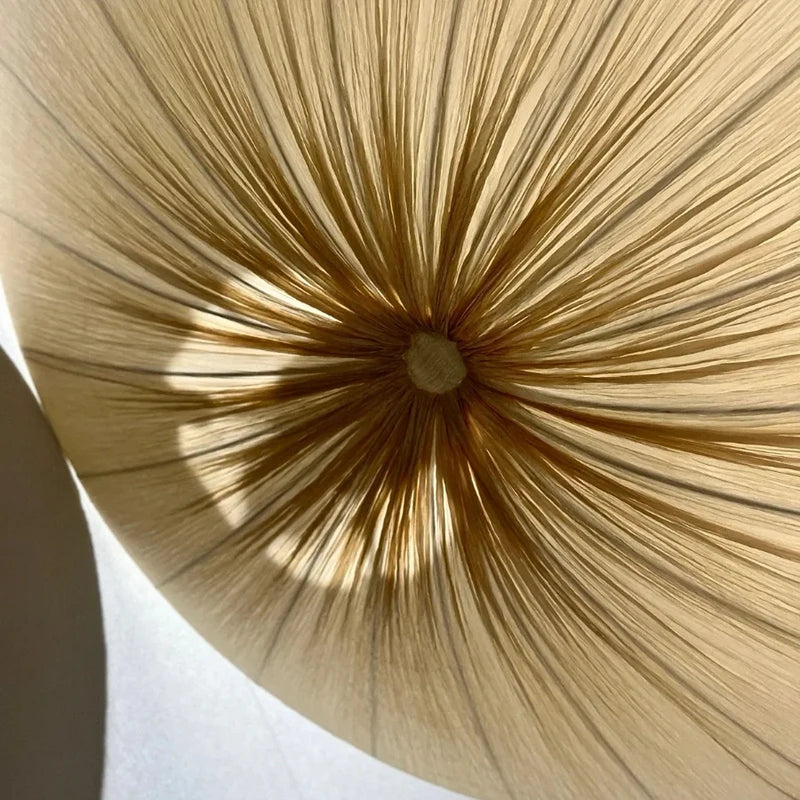 Nordic E27 LED Chandelier Japanese Bar Pendant Light Round