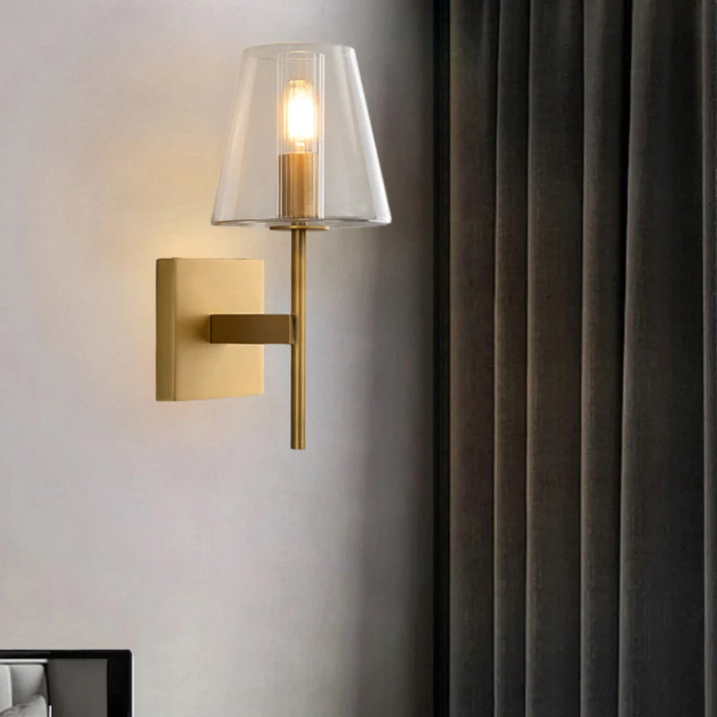 American Retro Minimalist Pure Wall Lamps