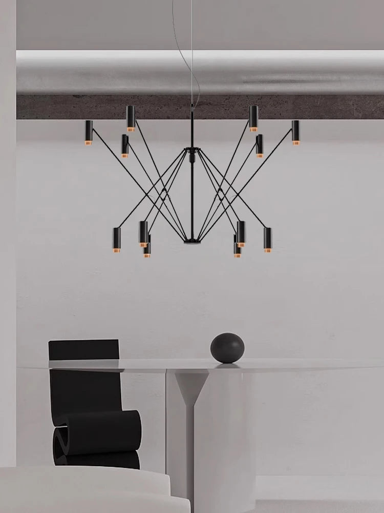Simple Living Room Chandelier Ceiling