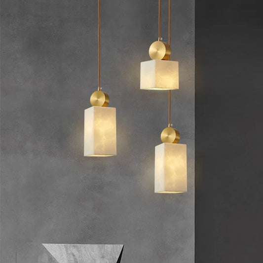 Natural Marble Chandelier G9 Bulb Dining Room Beroom