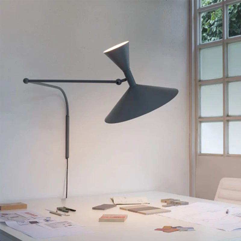 Italy Designer Wall Light Living Room Rotatable Sconce