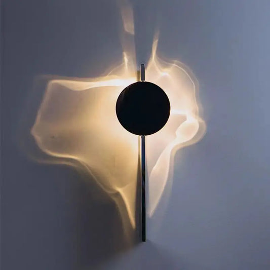 Creative Wall Light Chrome 3000K LED Stainless Steel Science