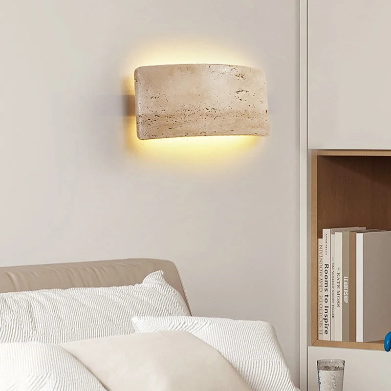 Natural Stone LED Wall Light Atmosphere Sconce