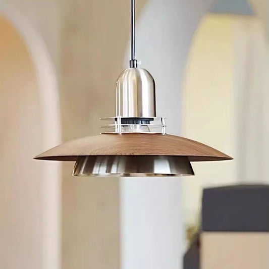 Iron Lampshade Pendant Light E27 Bulb