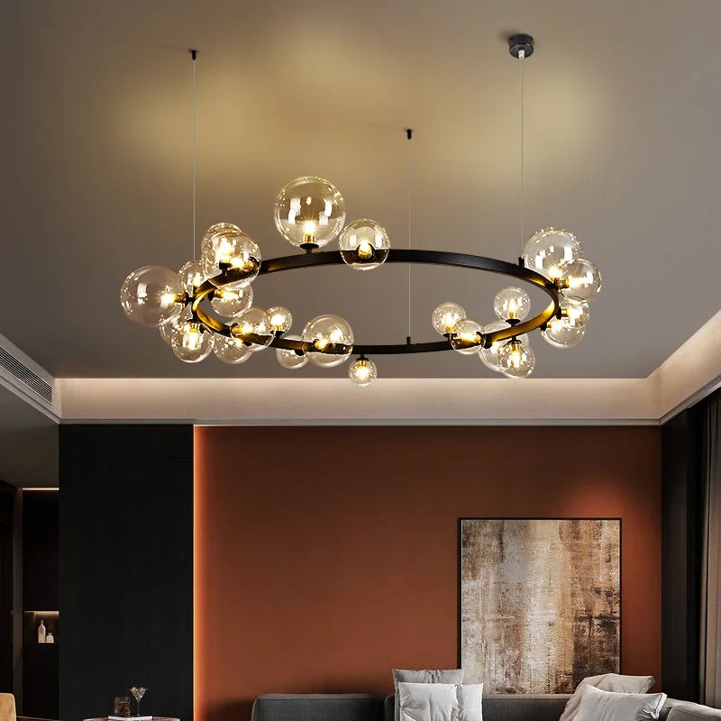 Clear White Glass Suitable Chandeliers