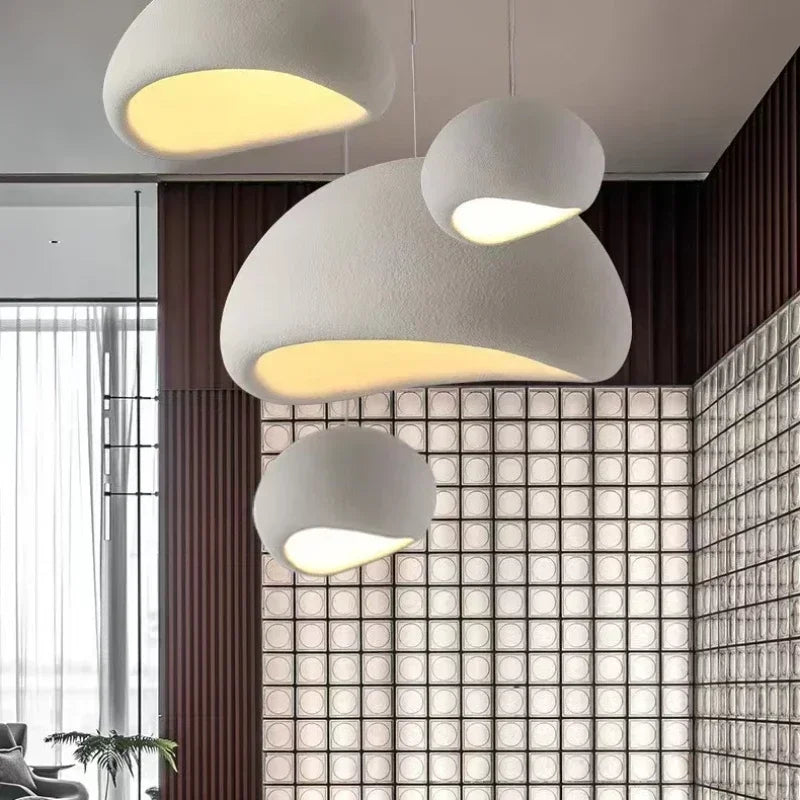 Japan Wabi Sabi Pendant Lights Nordic LED E27 Chandelier