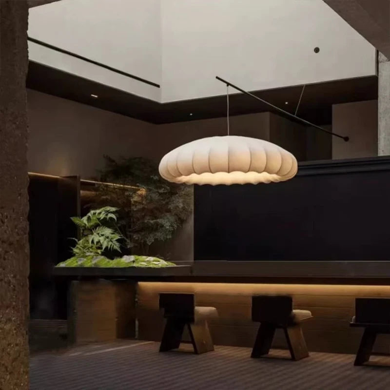 Nordic Bar LED Pendant Light Fabric E27