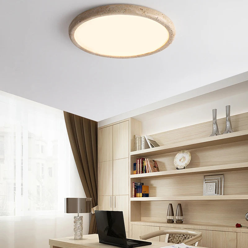 Natural Stone LED Ceiling Light 4000K
