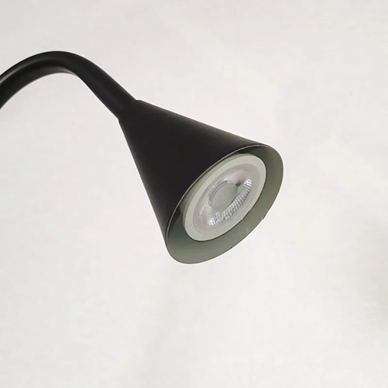 Minimalist Aluminium Wall Light Rotatable Matte Gold Black