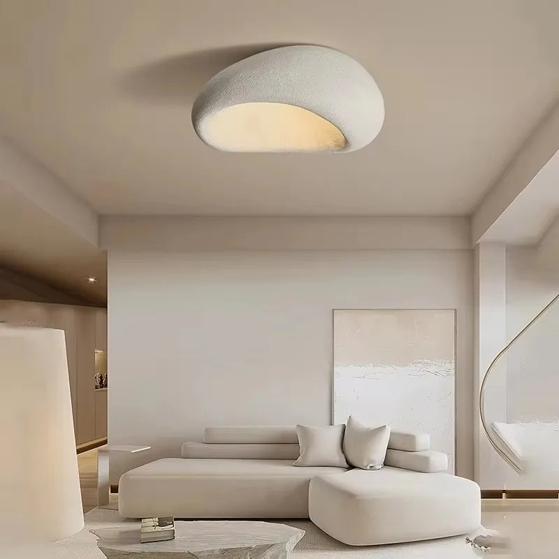 Nordic Wabi Sabi LED Ceiling Lamps Minimalist