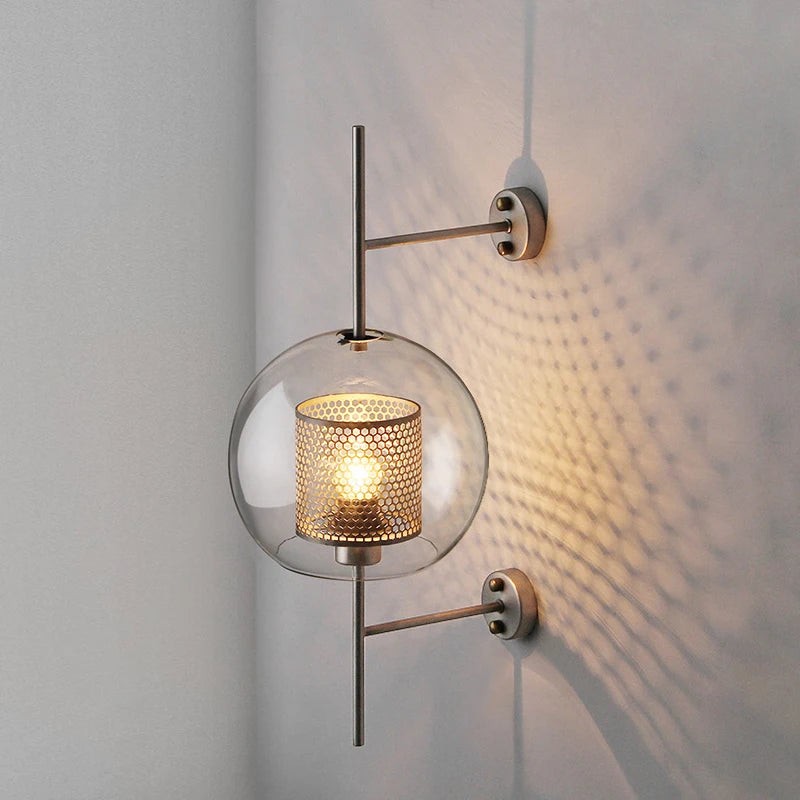 Glass Wall Lamps Fixture Sconce