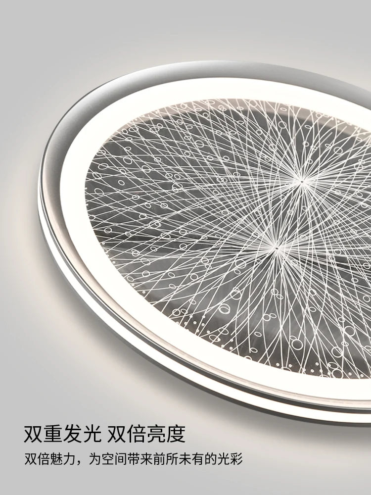 Creative Nordic LED Ceiling Light Dining Living Room Round