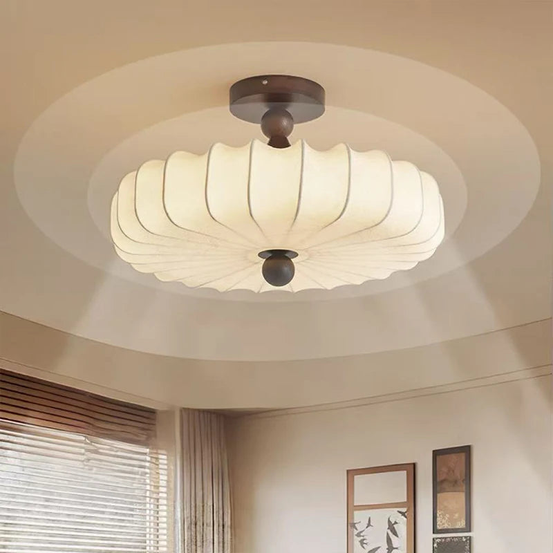 Nordic E27 LED Ceiling Lamp Bedroom Minimalism Chandelier