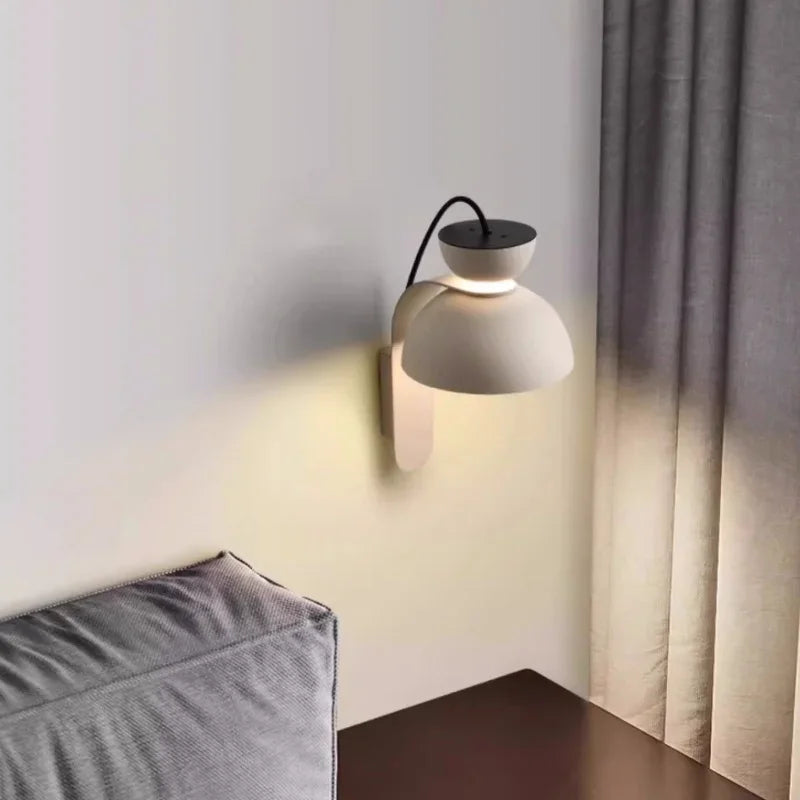Nordic Bedside Hand Scan Sensor Wall Scones Minimalism Metal