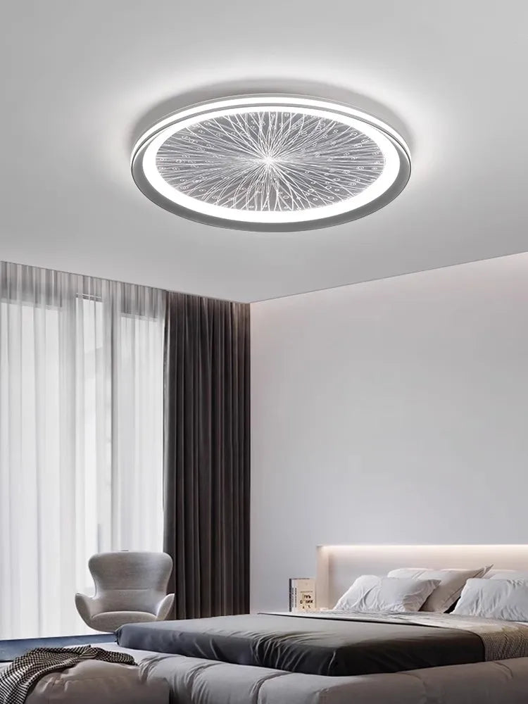 Creative Nordic LED Ceiling Light Dining Living Room Round
