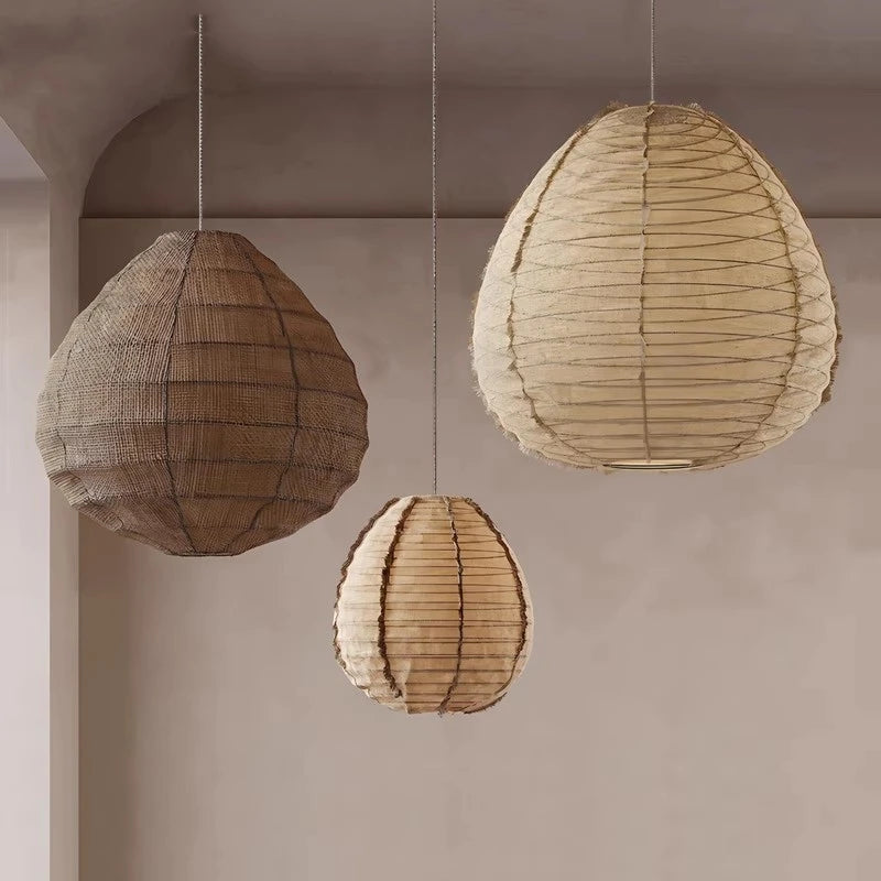 Japanese Wabi Sabi Homestay Restaurant Pot Pendant Lights