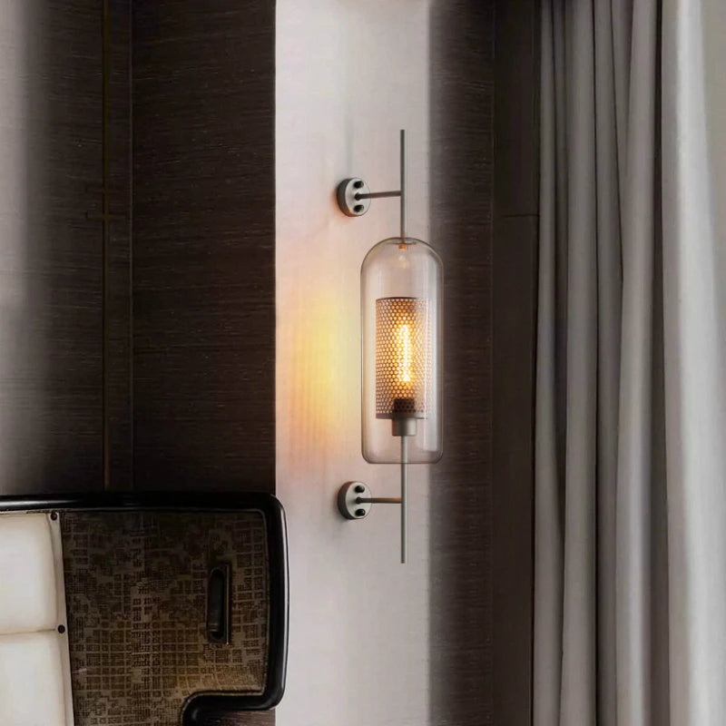 Glass Wall Lamps Fixture Sconce