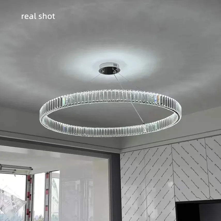 LED Dimmable Pendant Lights Living Room Chandelier