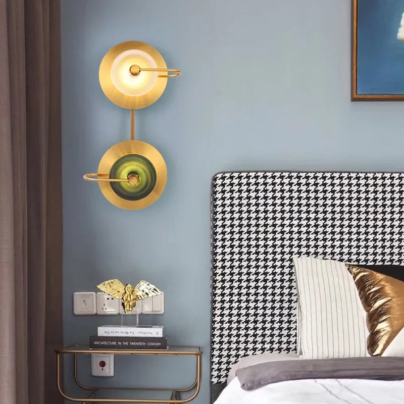 Glass Wall Lamp LED Nordic Minimalist