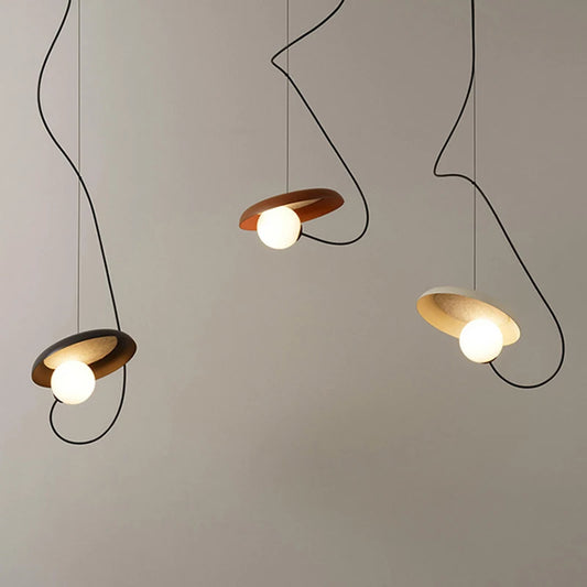 Novelty Magnetic Attraction Pendant Light G9 Bulb Wire