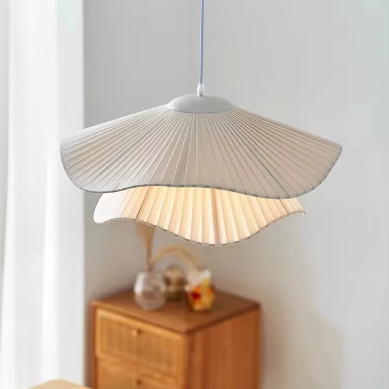 Minimalism Nordic Fabric Shades E27 Chandelier